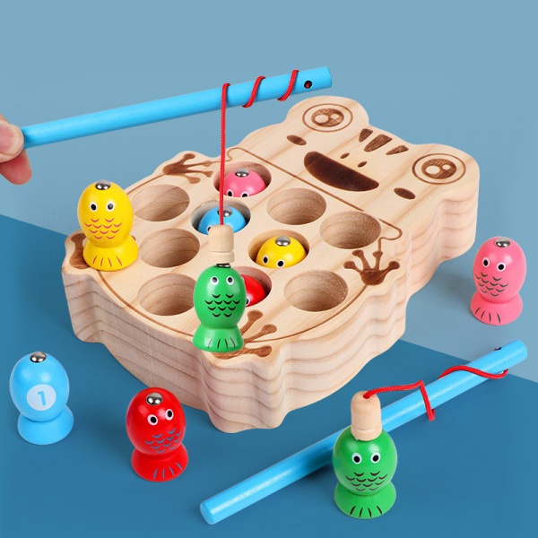 WANHUA wooden stacking toys toddler balancing montessori toys for baby