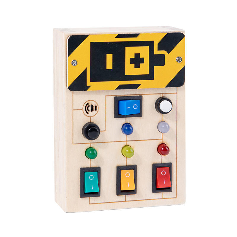 WANHUA montessori wood busy board early education toy busy-board