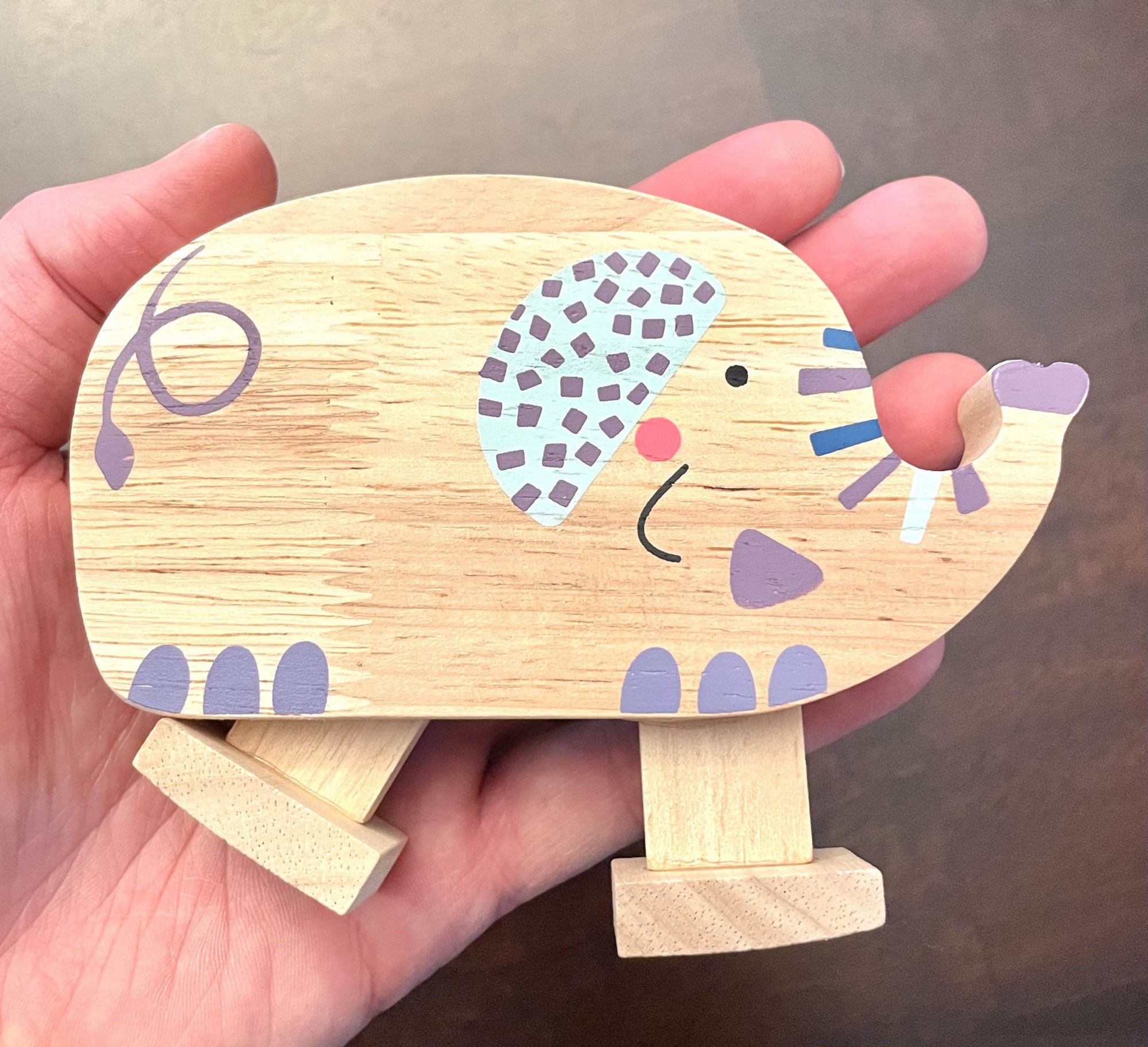 WANHUA Wooden learning resources educational Baby Walking Toy
