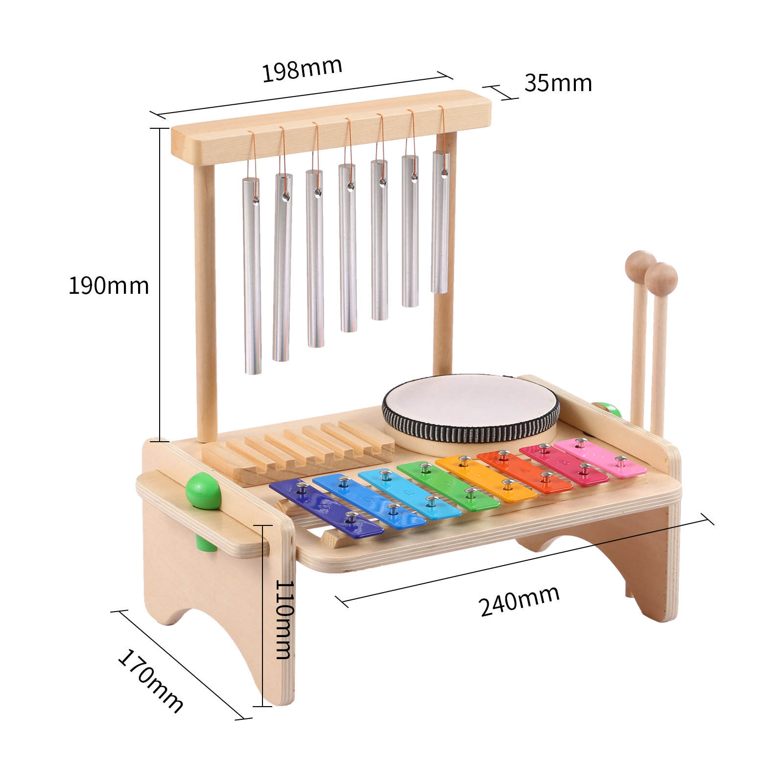 WANHUA High Quality Musical Instruments kids educational learning children toy