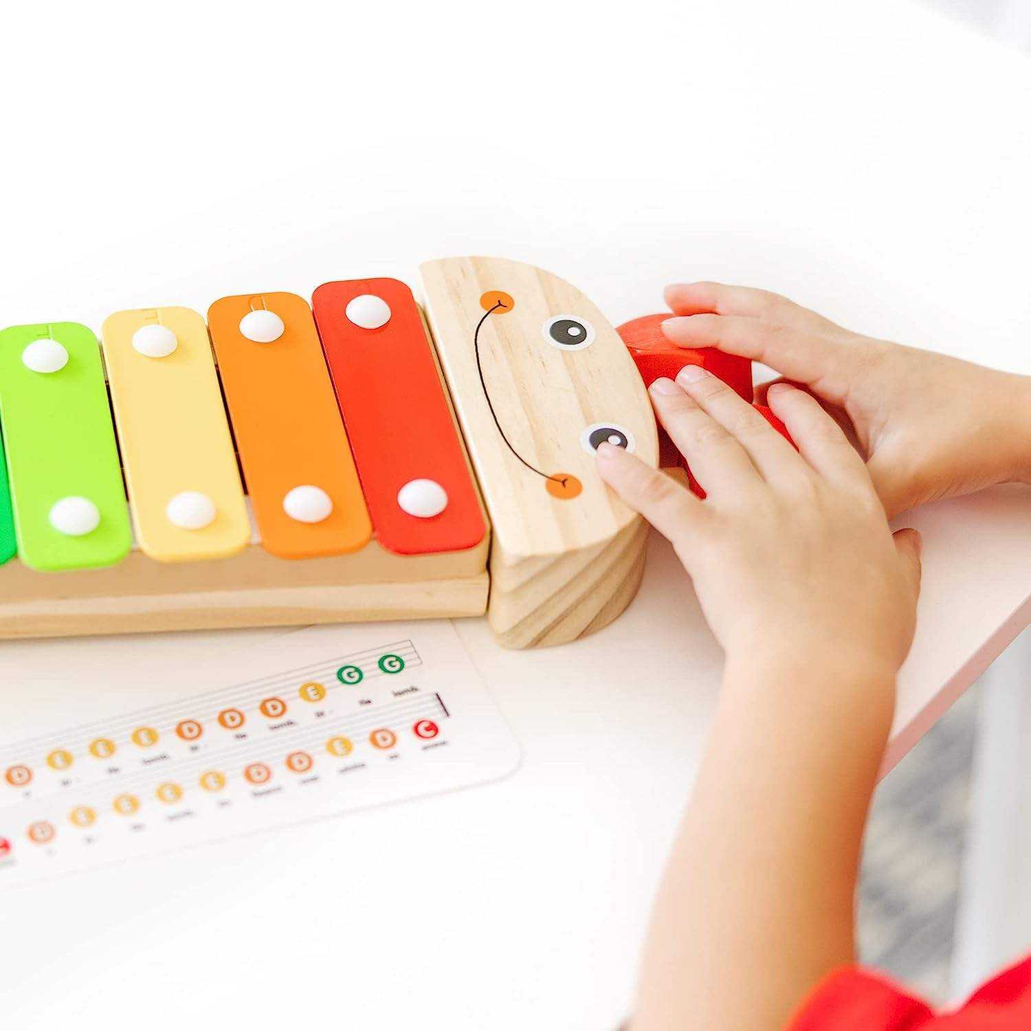 WANHUA Educational Musical Instruments Toy Xylophone Musical Toy With Wooden Mallets for Toddlers Child