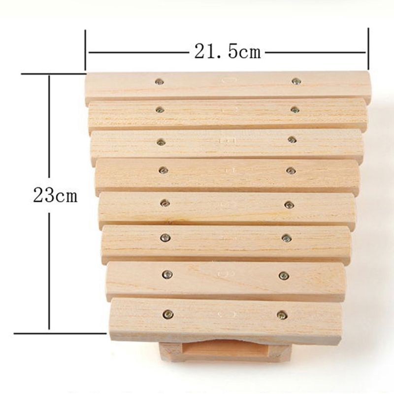 WANHUA wooden Hand Knock Xylophone Percussion Musical Instrument Toy Gift for Kids Children Students