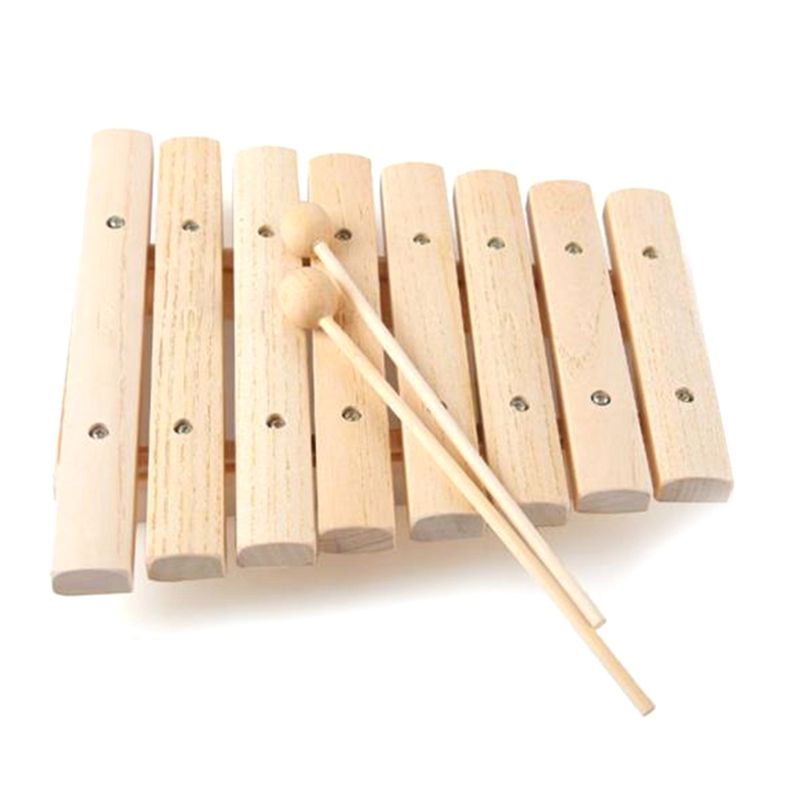 WANHUA wooden Hand Knock Xylophone Percussion Musical Instrument Toy Gift for Kids Children Students