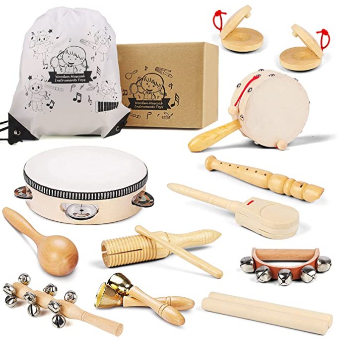 Children's Gifts wooden toy musical for baby 2023 wooden musical instruments toy