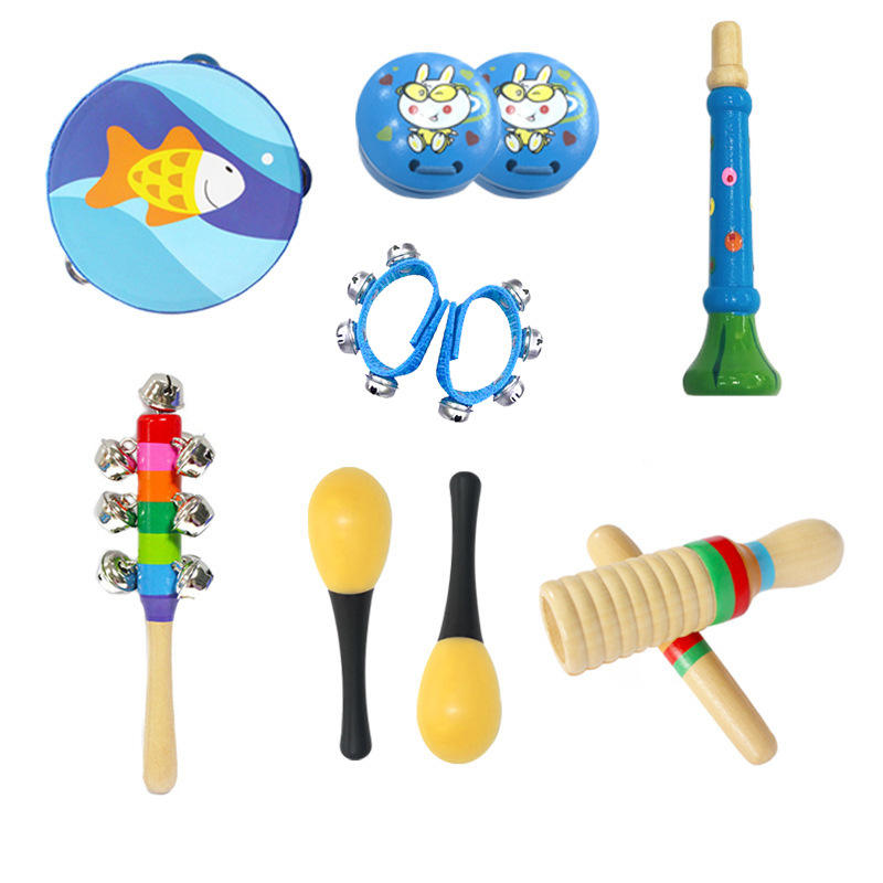 WANHUA children toys educational learning wooden toy musical instruments drum
