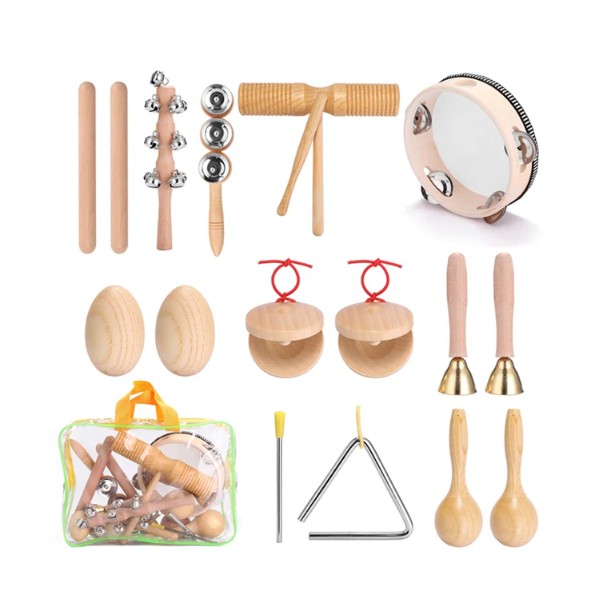 Luxury toy musical instruments drum 2023 wooden musical instruments toy