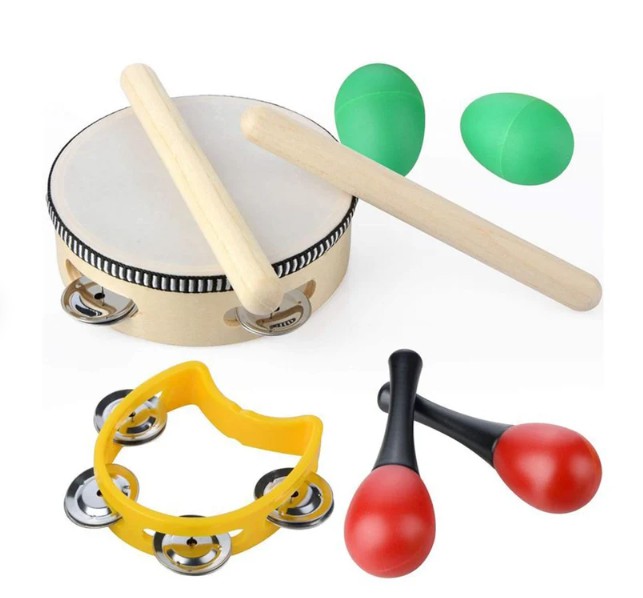 Luxury toy musical instruments drum 2023 wooden musical instruments toy