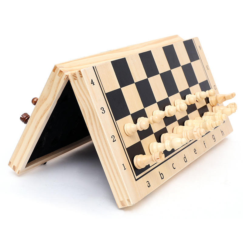 WANHUA classic folding wooden acrylic professional custom luxury magnetic chess board game set