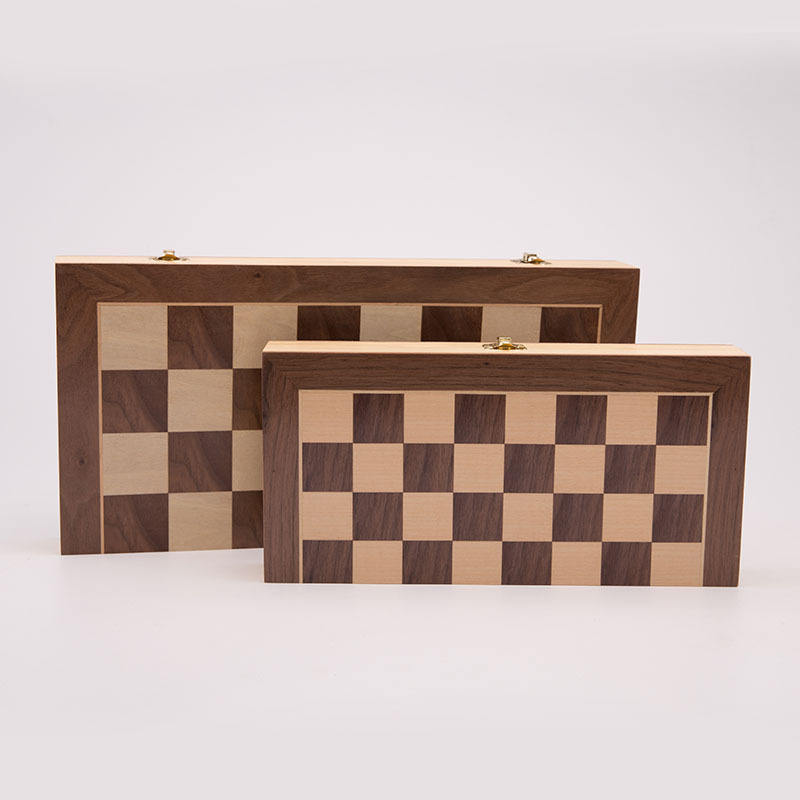 WANHUA wine magnetic chess vinyl foldable wooden big size chess board and pieces