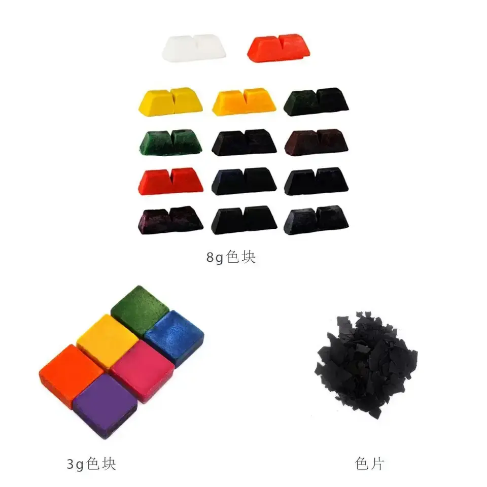 Hot Selling Candle Pigment Dyes Blocks Candle Colour Dyes for Soy Wax