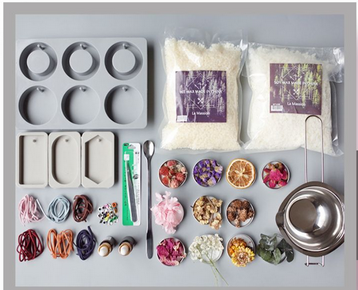 Aromatherapy set set homemade aromatherapy candle diy materials package wax piece mold soy wax diy hand gift