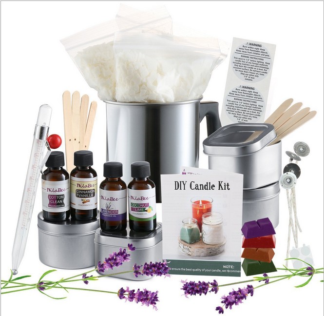 Custom Candle Making Wax Home DIY candle tool set handmade materials tools gift box set