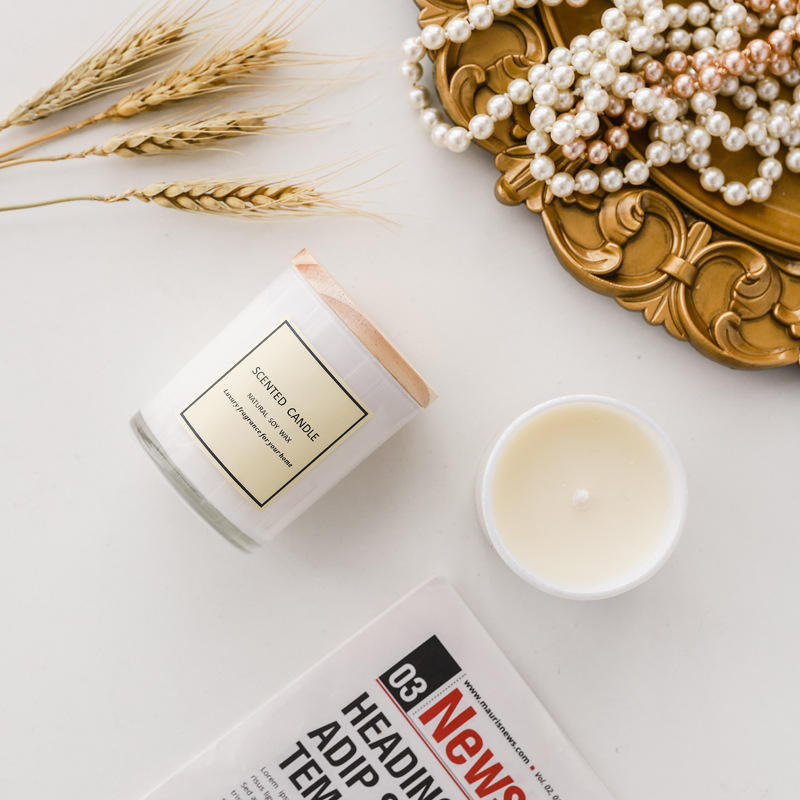 High Quality Scented Natural Soy Wax Blend Candles Gifts