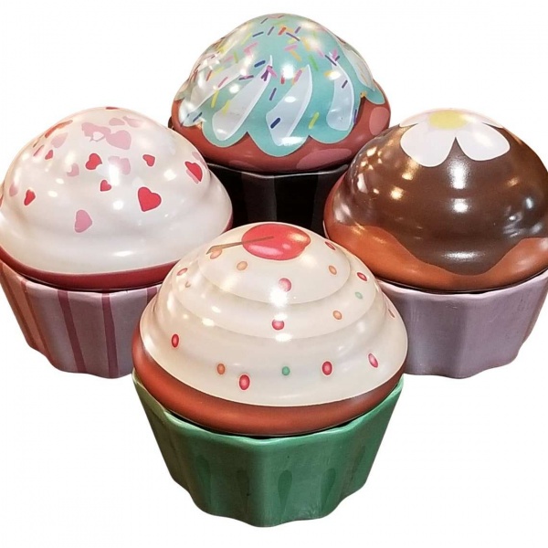 High Quality Candle making kit Cupcake Candle Tins 4 OZ