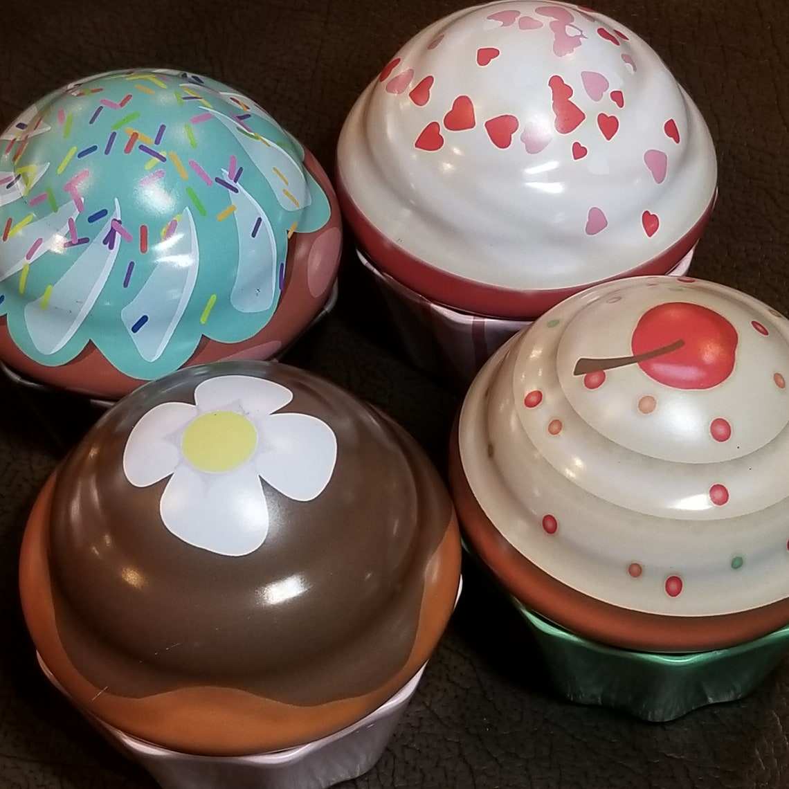 High Quality Candle making kit Cupcake Candle Tins 4 OZ