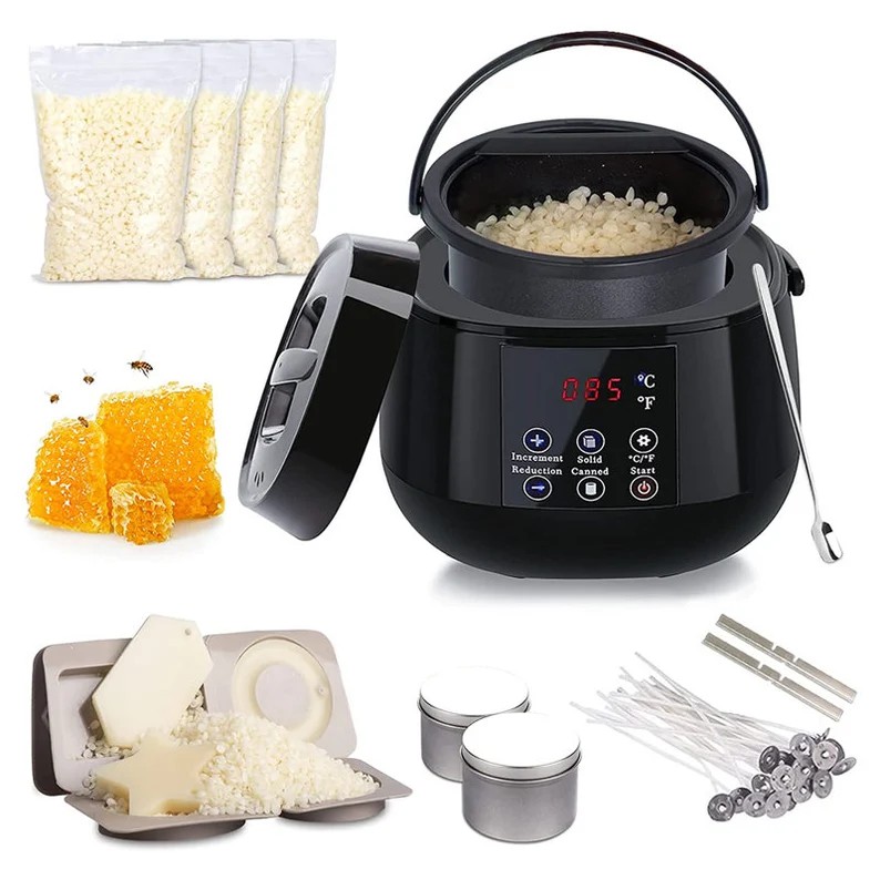 Beginners Electric Candle Making Supplies Beginners Electric with Mold Warmer Pouring Pot