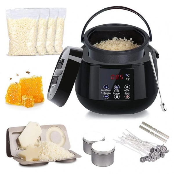 Beginners Electric Candle Making Supplies Beginners Electric with Mold Warmer Pouring Pot