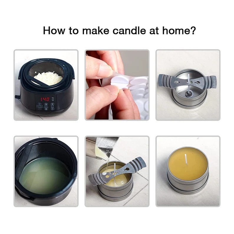 Beginners Electric Candle Making Supplies Beginners Electric with Mold Warmer Pouring Pot