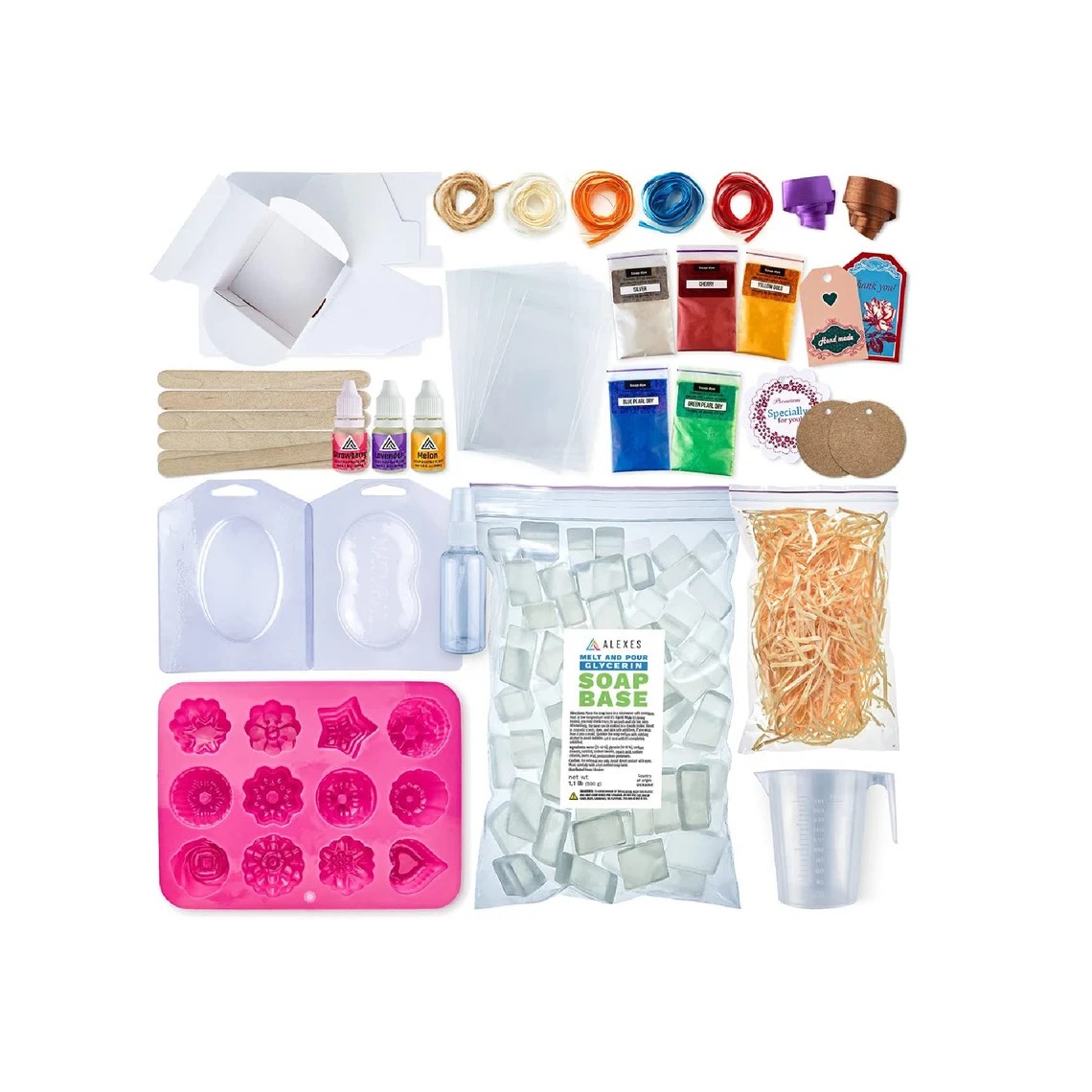 Customized DIY Soap Making Kit DIY for Adults Glycerin Soap Base