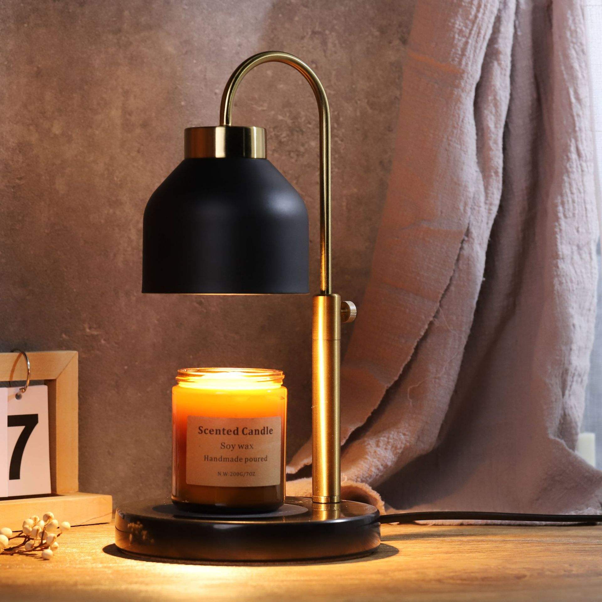 Height Adjustable Electric Top Candle Melter Premium Candle Warmer Lamp