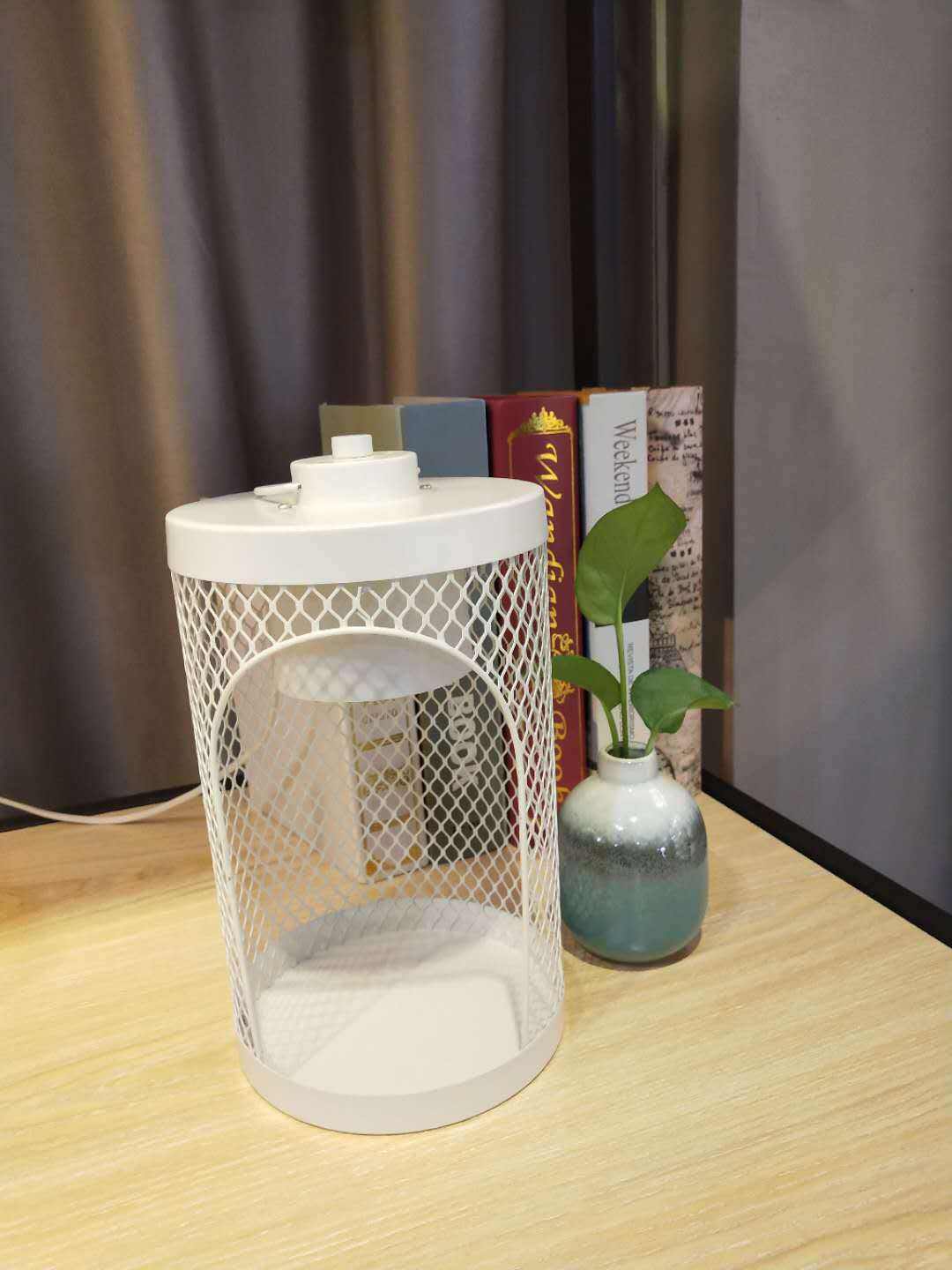 Metal Vintage Candle Warmer Lamp Dimmable Light for Decoration