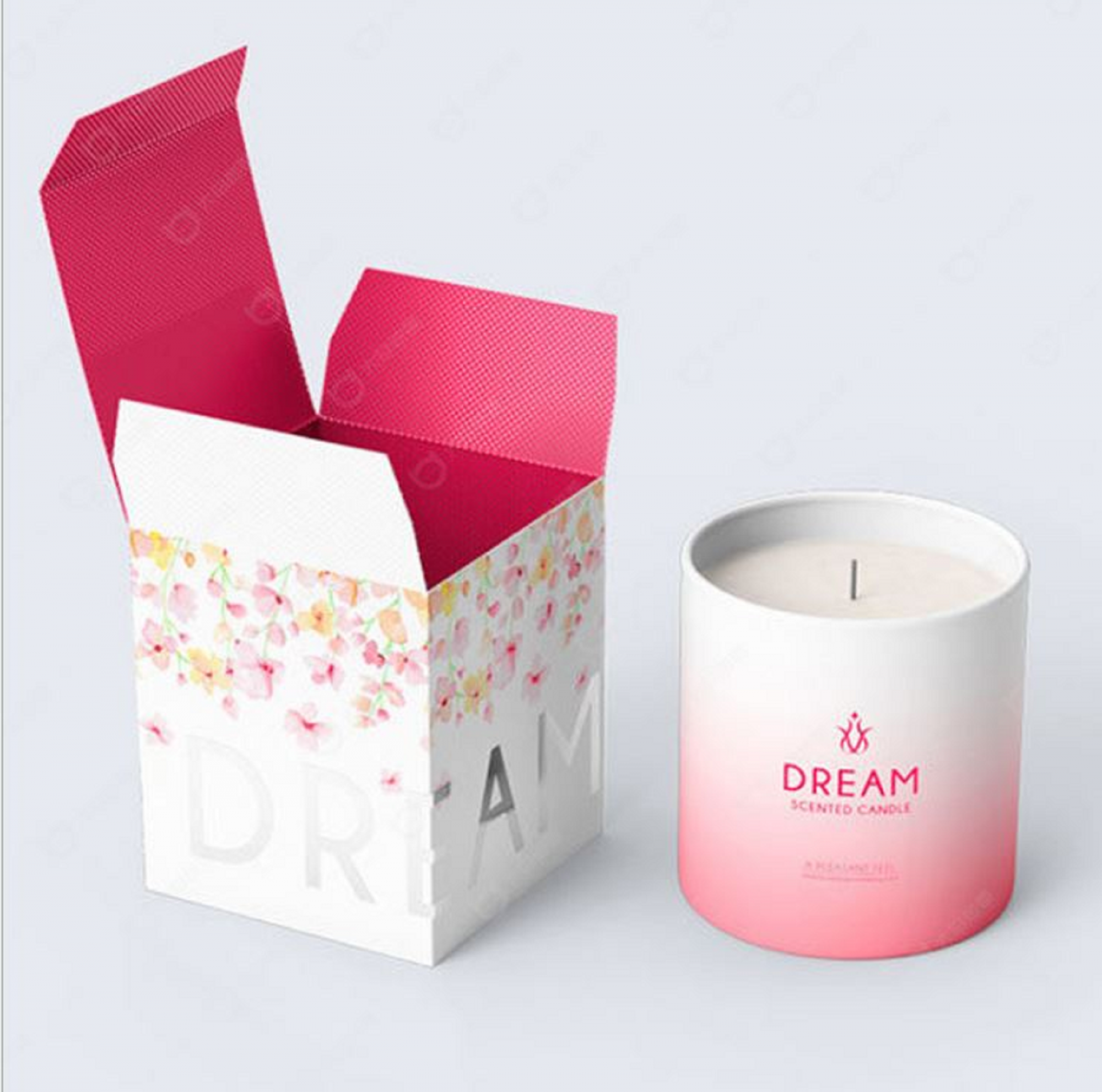 WANHUA high quality Customized Product Packaging candle box packaging for packiging