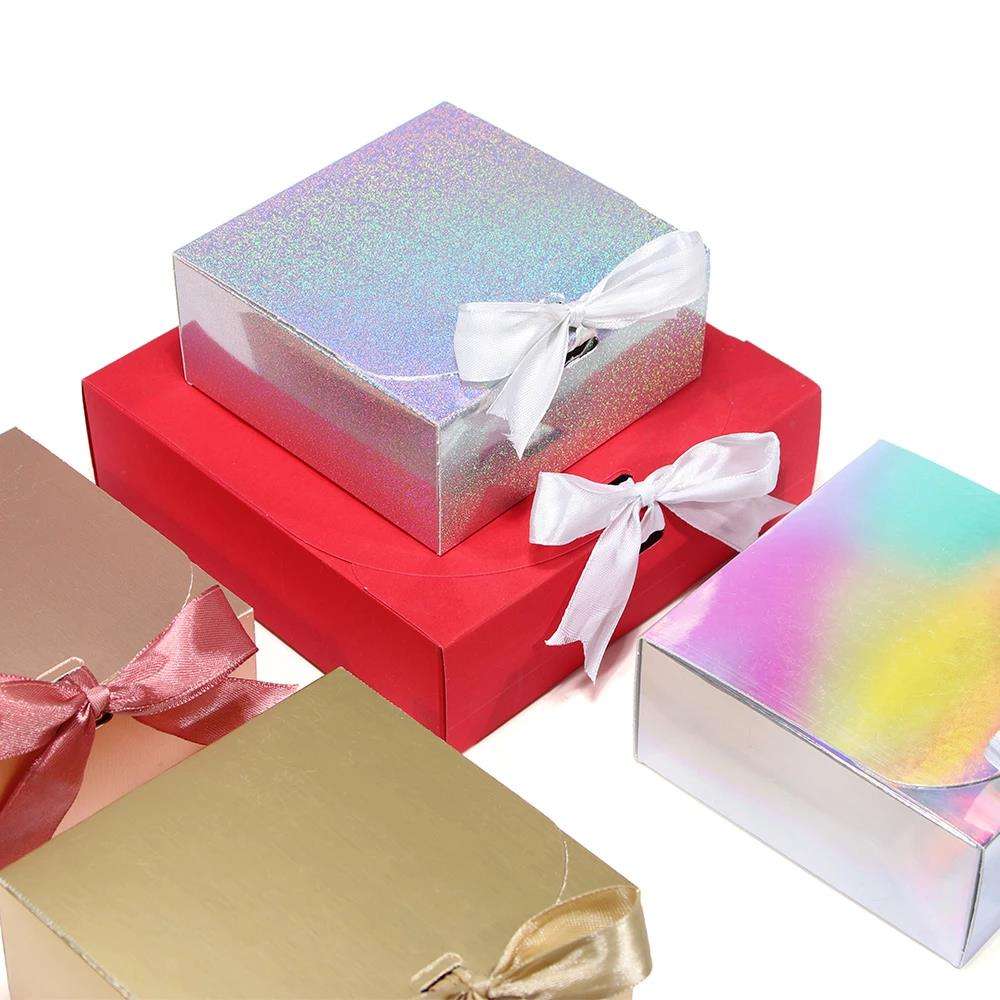 Wanhua Factory OEM folding jewellery cardboard gift box for packaging