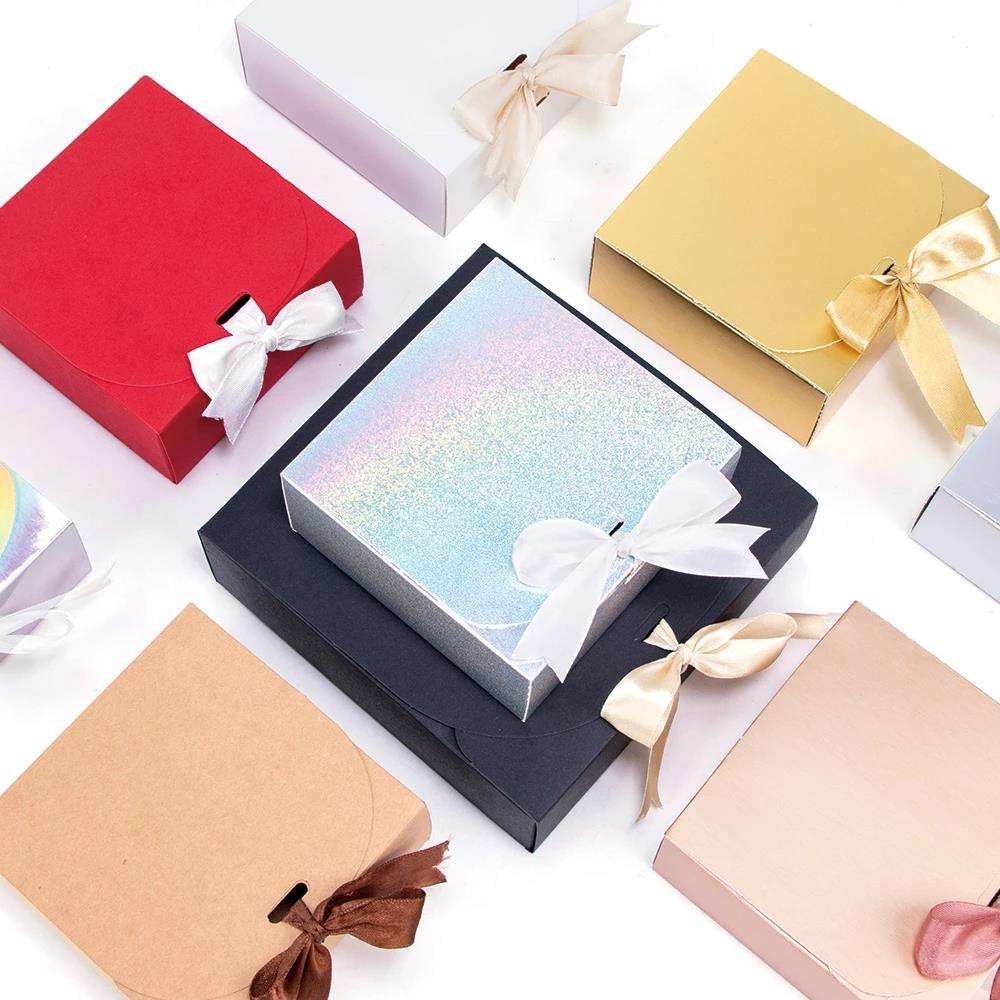 Wanhua Factory OEM folding jewellery cardboard gift box for packaging