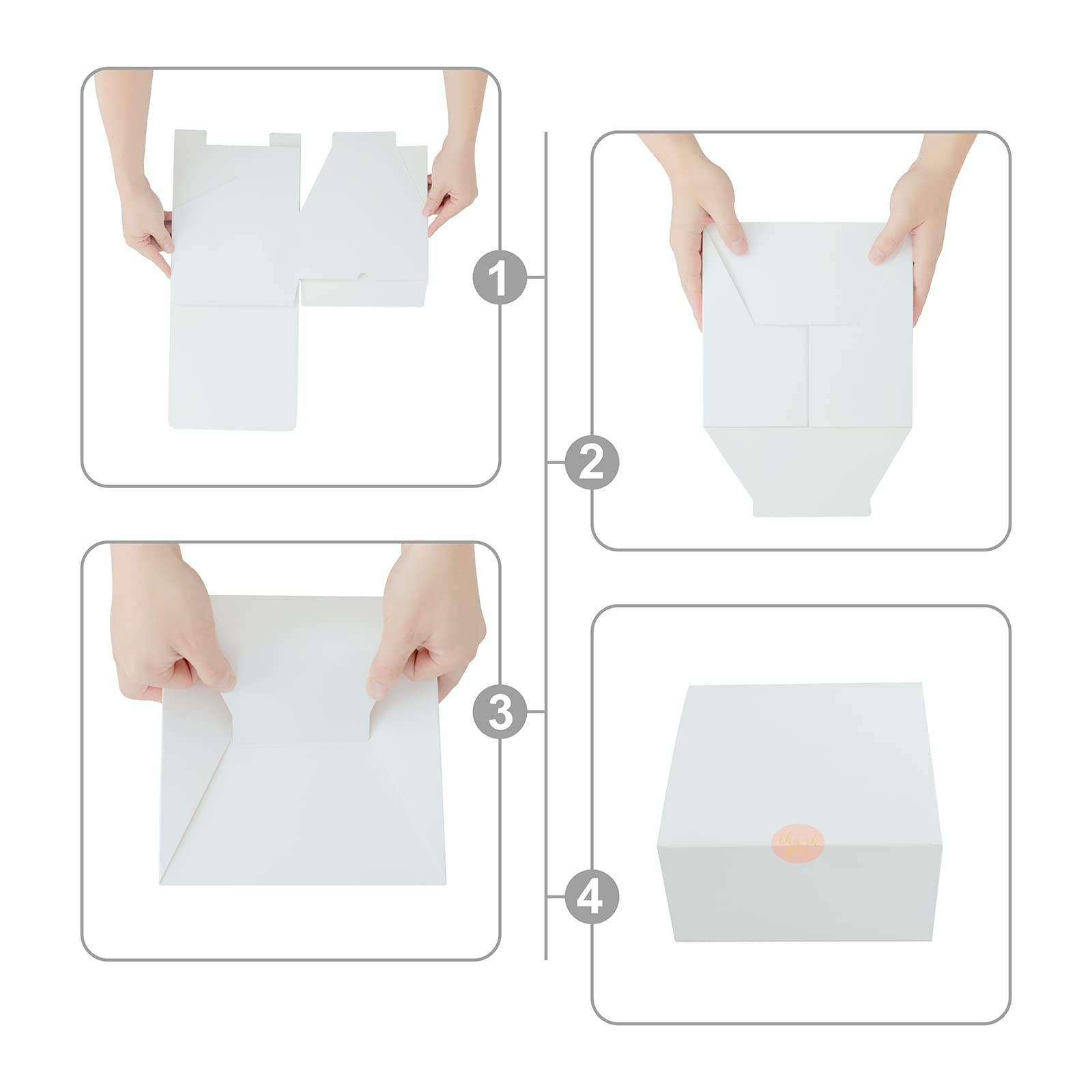 WANHUA high quality custom logo paper boxes Christmas Gift Boxes