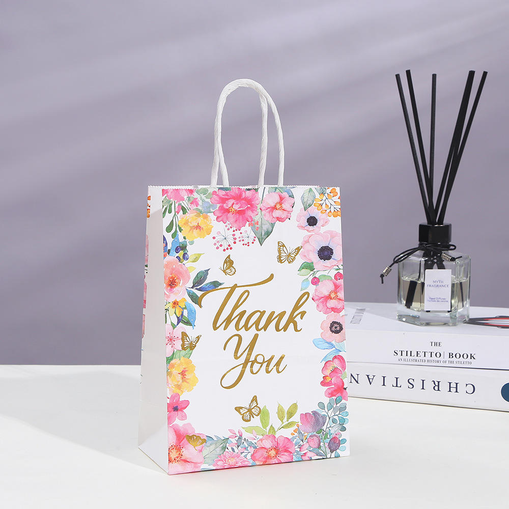 Luxury Rose Gold Bags Team Bride Paper Gift Bags custom Candy Boxes packaging Kids For Wedding Party Gift Bag