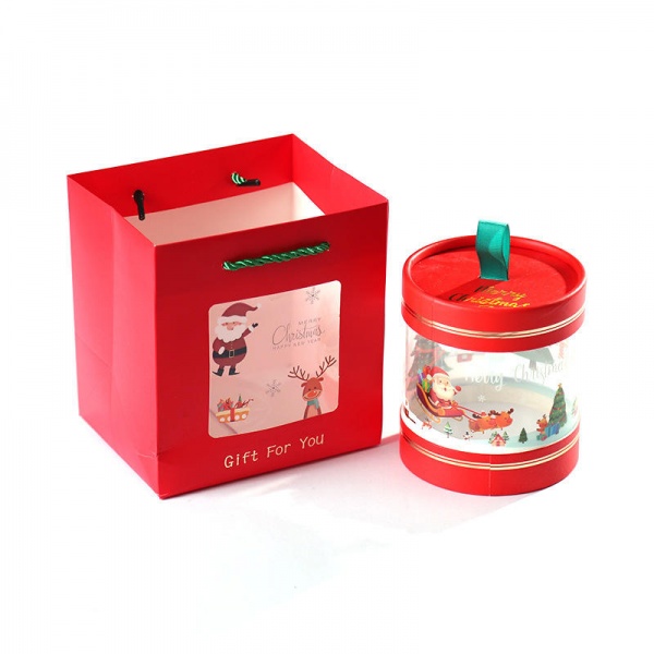New creative New Year gift Christmas gift box cute apple hug bucket gift box
