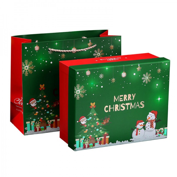Christmas Gift Bags Kraft Holiday holiday luxury gift paper bags with Christmas Prints for Holiday