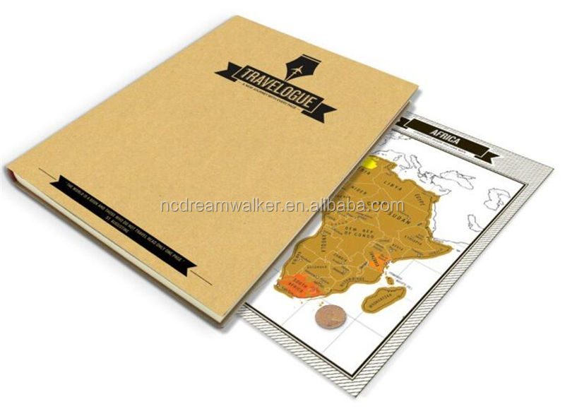 Travel map Travel journal map Scrape the travel book