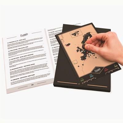 Travel Log Scratch off world Map A travel journal for travelers