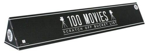 Free Customized Design Service Scratch off Poster 100 Movies Bucket List - Scratch off Poster