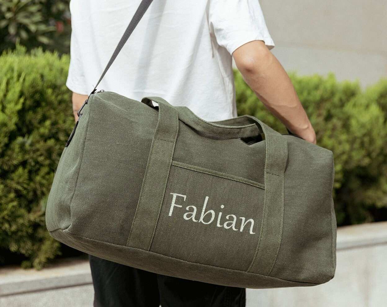 2022 High Quality Custom Men Duffle Bag Travel Overnight Bag