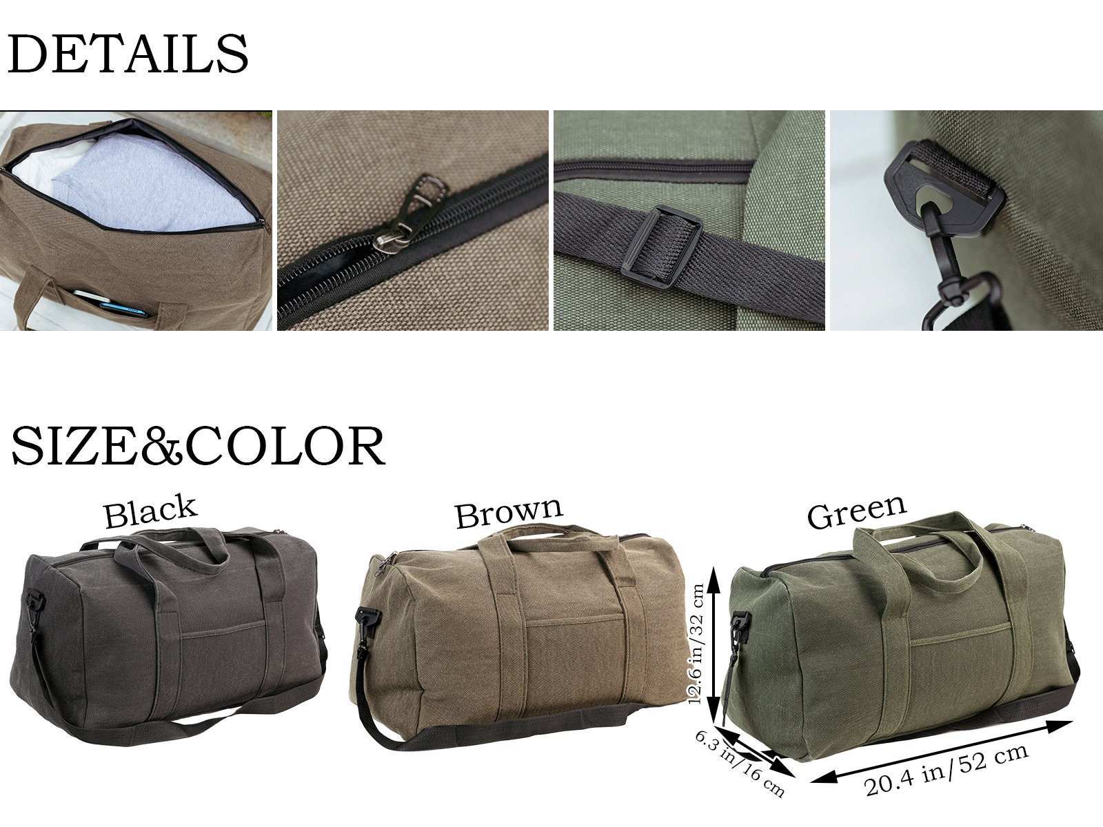 2022 High Quality Custom Men Duffle Bag Travel Overnight Bag