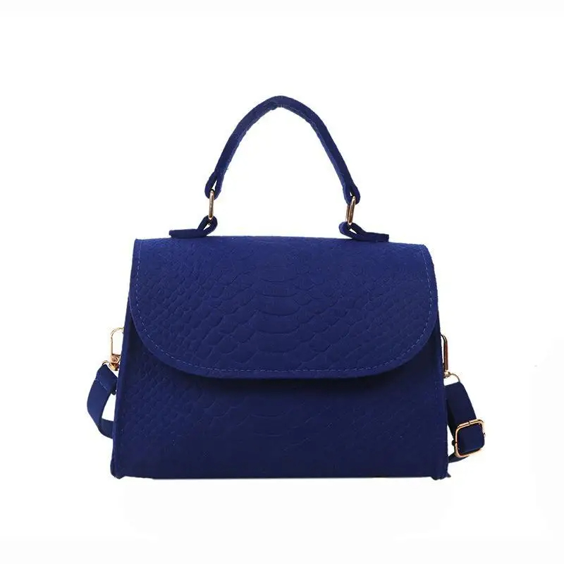 Blue Bags for Womens New Korean Fashion Ladies Shoulder Bag Trend Handbags Retro Designer Luxury Female Totes Handbag for Girls
