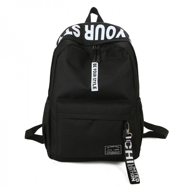 Customized Printing Canvas Backpack Student Schoolbag Large Capacity Outdoor Backpacks Children