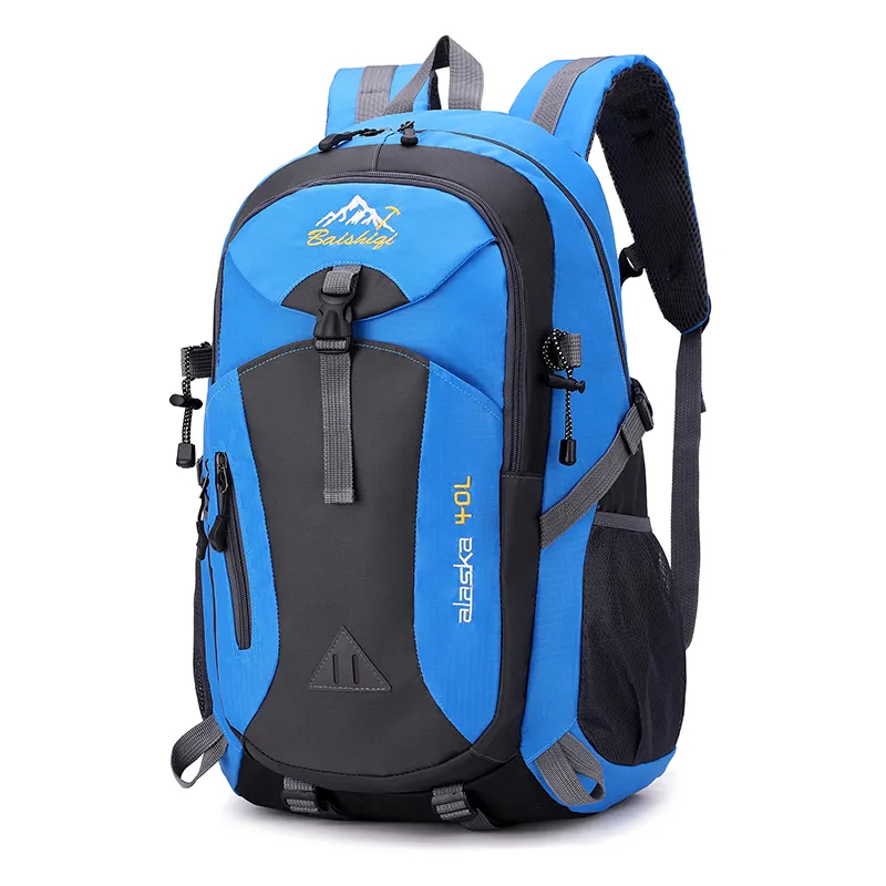 Men Backpack 2022 New Nylon Waterproof Casual Outdoor Travel Backpack Ladies Hiking Camping Mountaineering Bag Youth Sports Bag