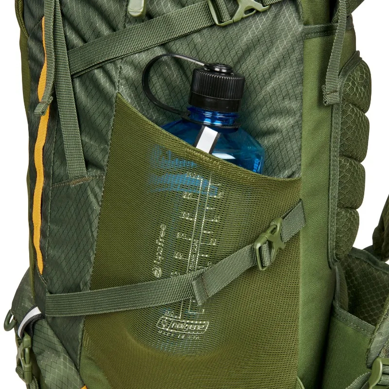 Dallas Divide 65 Liter Green Backpacking Backpack