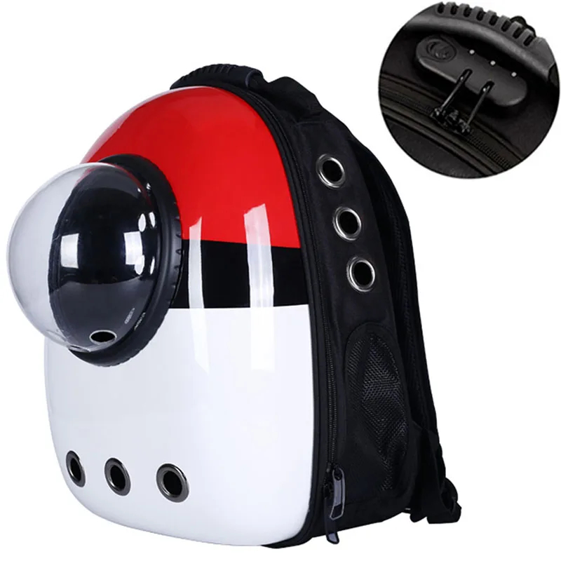 High Quality Breathable Space Capsule Astronaut Bubble Travel Bag Transport Carrying Cute Small Dog Cat Carrier Pet Backpack