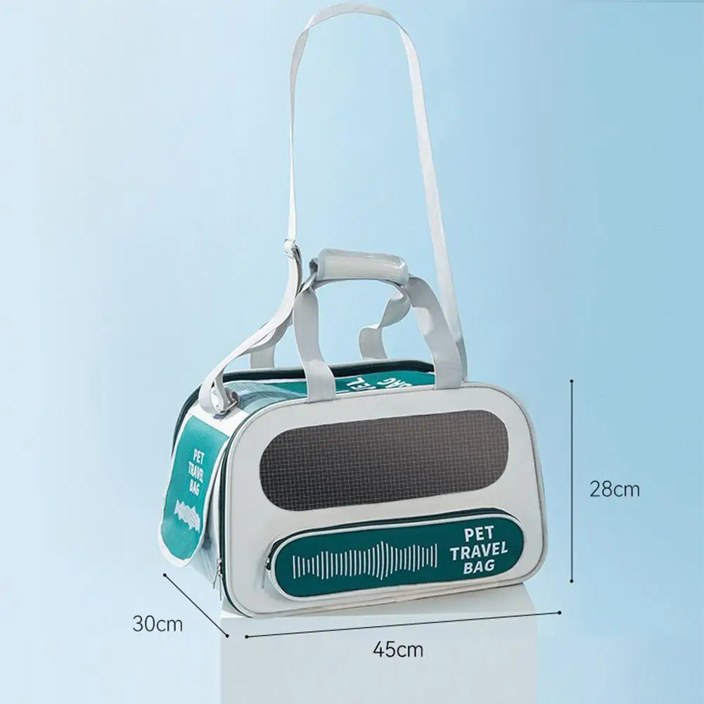 Portable Go Out Dog Carrier Bag Breathable Large Capacity Shoulder Bag Pet Supplies For Outdoor Travel