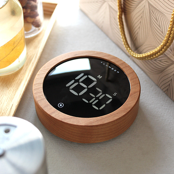 WANHUA wooden creative luxury digital dial timer