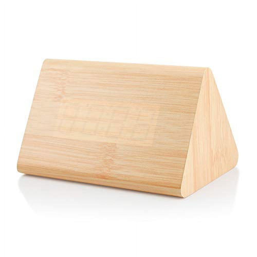  WANHUA Creative Wood LED Wooden Alarm Desk Clock Thermometer Classical Timer Calendar