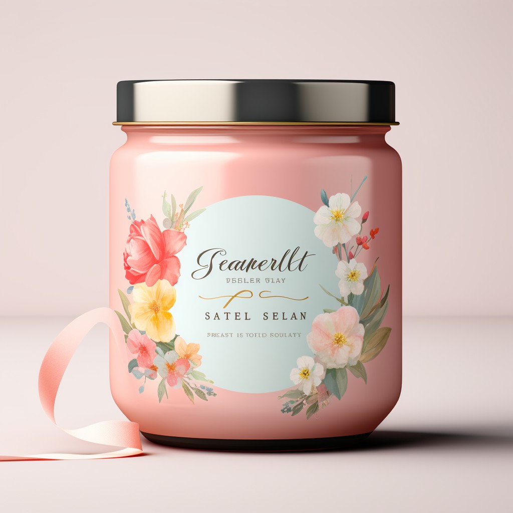 Custom Logo Smokeless Soy Wax Aroma Fragrance Candles In Glass Jar