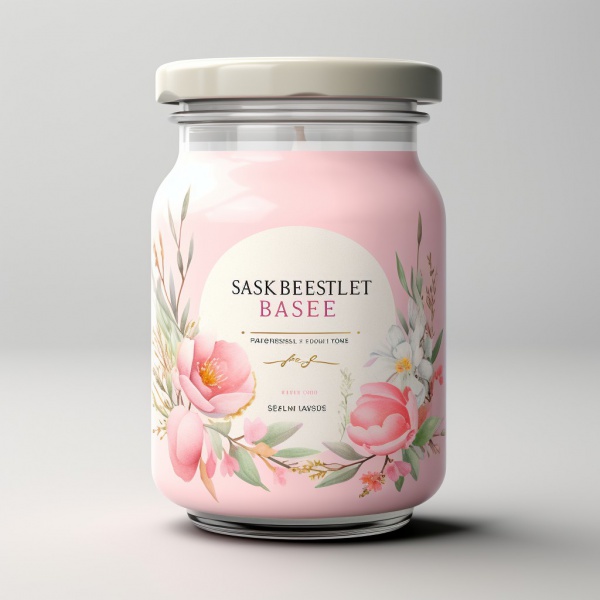 Custom Logo Wooden Wick Soy Wax Aroma Fragrance Candles In Glass Jar