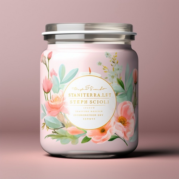 Eco-Friendly Aromatherapy Wooden Wick Aroma Scented Candles In Glass Jar