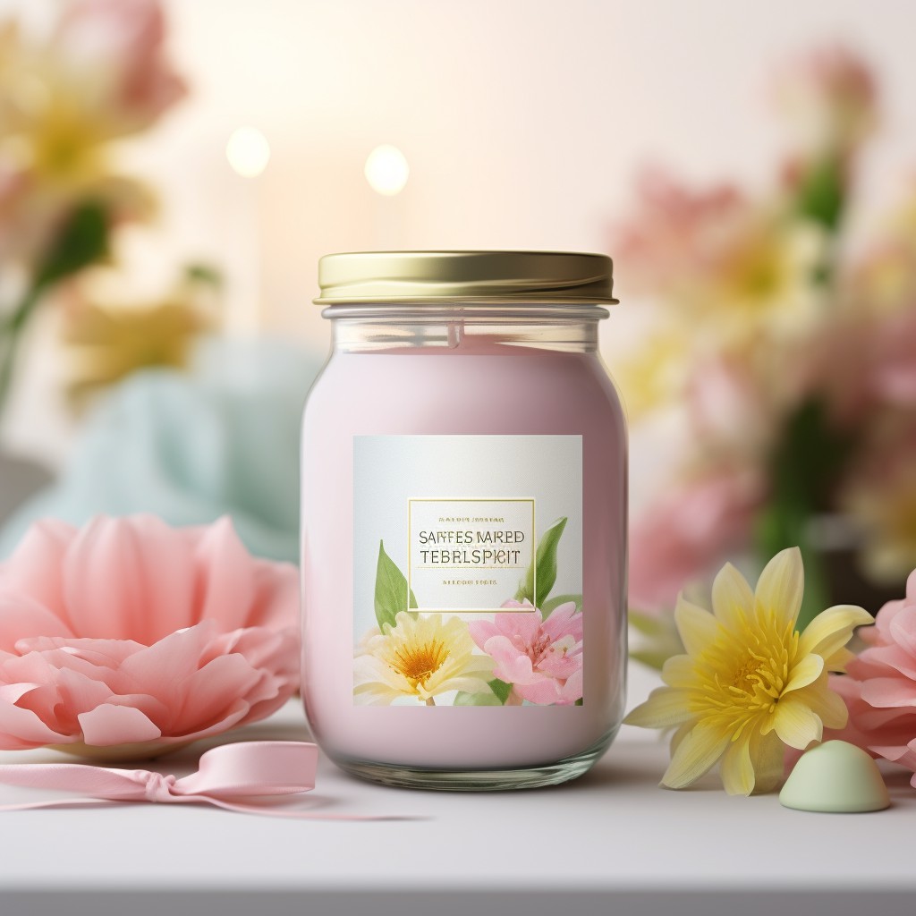 Smokeless Custom Fragrance Eco-Friendly Soy Wax Jar Candles For Room Decor