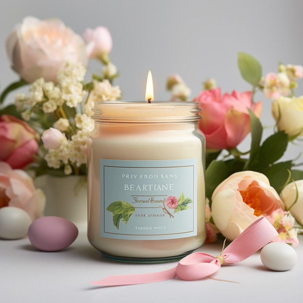 Smokeless Eco-Friendly Perfume Soy Wax Aromatherapy Candles For Holiday